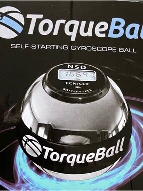 TorqueBall Self-Starting Gyroscope Hand Exerciser!Accepting Offers/Bundles!